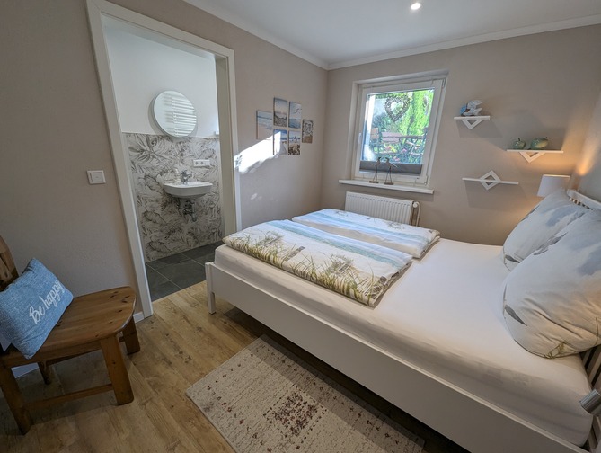 Ferienwohnung in K&uuml;hlungsborn - Thrun - Schlafzimmer