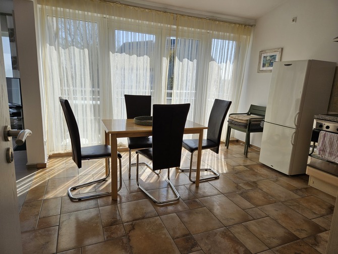 Ferienwohnung in Börgerende - Appartement 3 - Sunshine - Küche mit Balkon