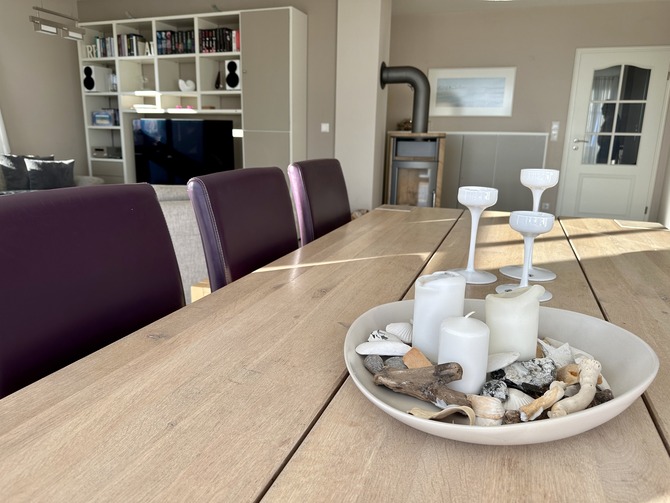 Ferienhaus in Zinnowitz - Mein Jantar - Esstisch-Platz f&uuml;r alle