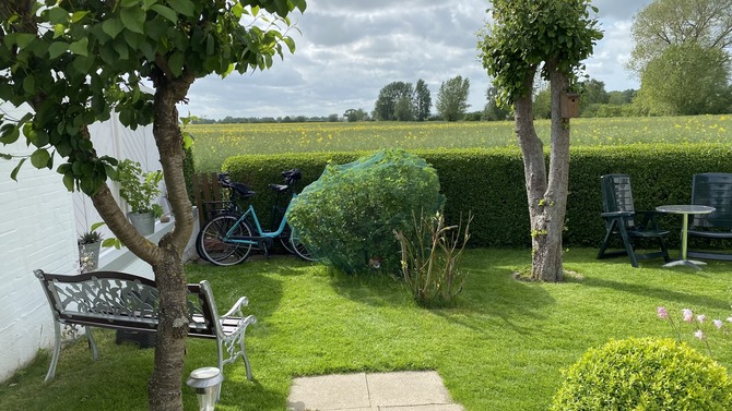 Ferienwohnung in Dahme - Anna`s Ferienwohnung - Fahrrad Ecke