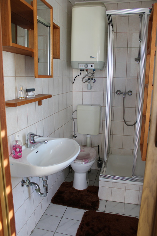 Bungalow in Stahlbrode - Buske - WC mit Dusche