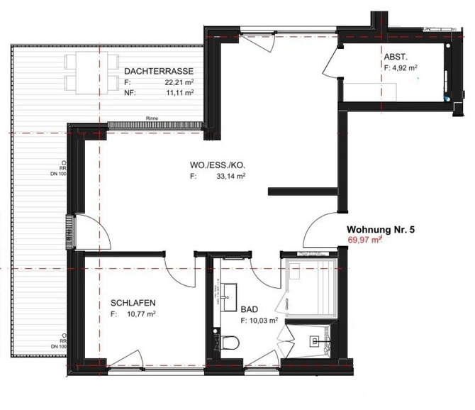 Ferienwohnung in Fehmarn OT Marienleuchte - Penthouse Seeblick am Leuchtturm - Bild 24