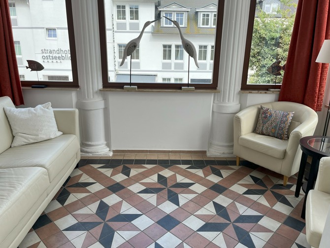 Ferienwohnung in Heringsdorf - Villa Kramme - Veranda