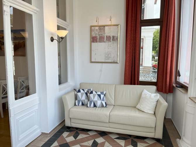 Ferienwohnung in Heringsdorf - Villa Kramme - Veranda