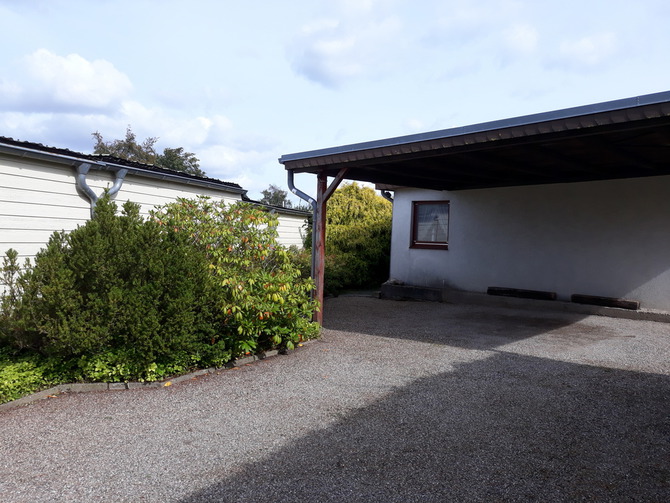 Ferienwohnung in Scharbeutz - Kleeblatt - Autoeinfahrt, Carport