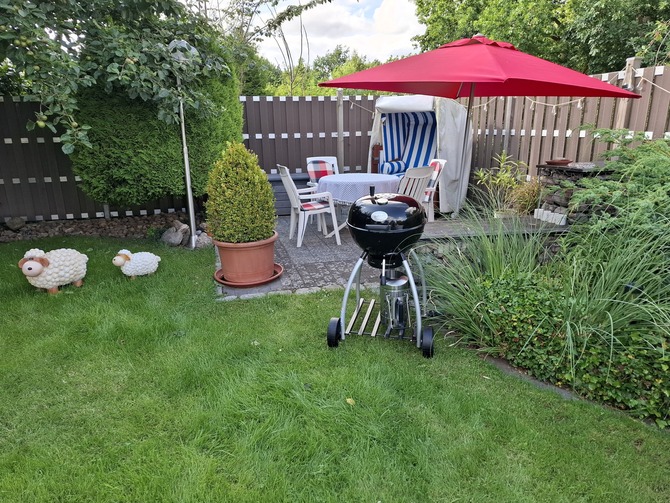 Appartement in Haffkrug - Muschelsucher Kapit&auml;n-Suite - Garten mit Grill