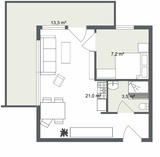 Ferienwohnung in Schönberger Strand - Riemann, Norbert: App. (Nr. 4) im "Haus Panorama" - Bild 13