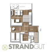 Ferienwohnung in Gr&ouml;mitz - Haus am Kurpark - Strandgut - Bild 2