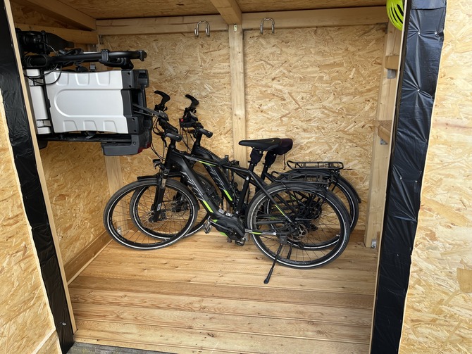 Ferienwohnung in Koserow - Bräutigam - Fahrradhäuschen