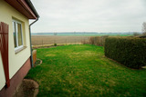 Ferienwohnung in Steinhagen - Henk - Blick aus dem Wohnzimmer über weite Felder