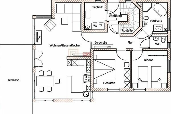 Ferienwohnung in Ostseeheilbad Zingst - Haus Marleen EG, FW 1 - Bild 12