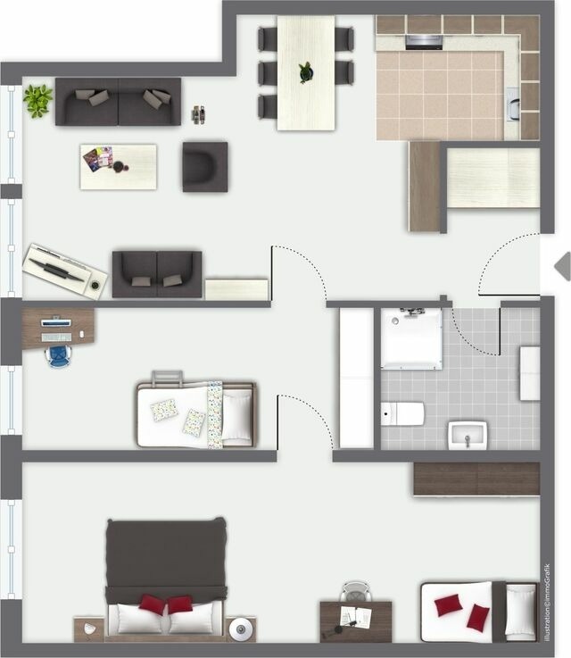 Ferienwohnung in Fehmarn - Knusthof Lafrenz - Brückenblick - Bild 13