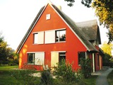 Ferienwohnung in Wieck a. Darß - Aalreuse 2 - Haus in Abendsonne