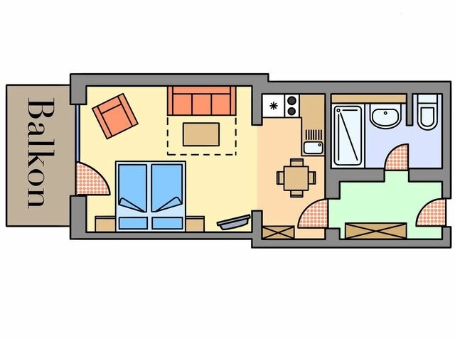 Ferienwohnung in Binz - Appartementhaus Bellevue App. 9 - Bild 11