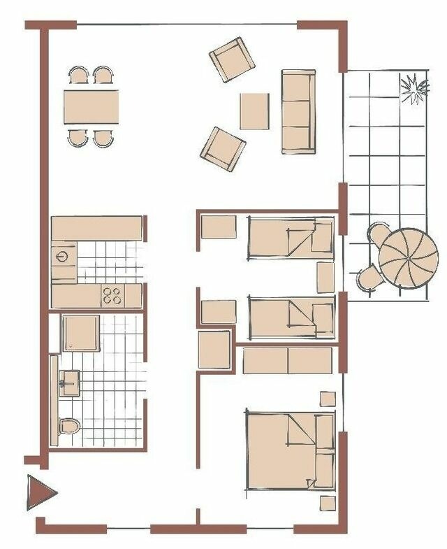 Ferienwohnung in Großenbrode - Haus "Zur Mole", Wohnung 6 "Strandgut" - Bild 19