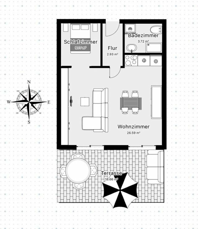 Ferienwohnung in Sch&ouml;nberger Strand - Buchta, Sarina: "Strandkoje am Meer" (Nr. 2) - Bild 20