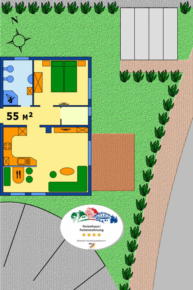 Ferienwohnung in Ostseeheilbad Zingst - Schifferhaus Fewo 3 - Bild 19