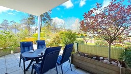 Ferienwohnung Strandgl&uuml;ck - mit sonniger Terrasse