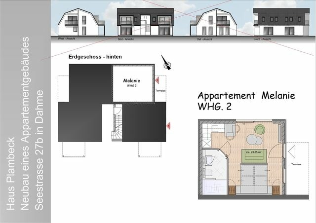 Ferienwohnung in Dahme - Lütt Plambeck-Appartement Melanie EG 2 - Bild 17