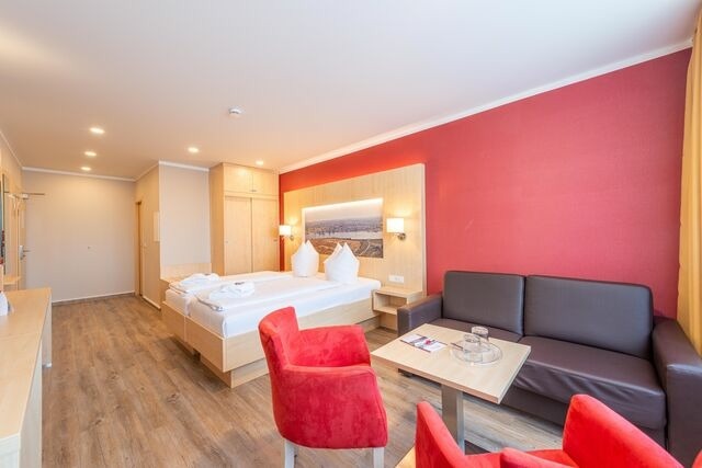 Doppelzimmer in Rostock - Das Hotel an der Stadthalle - Rostock Hauptbahnhof - Bild 9