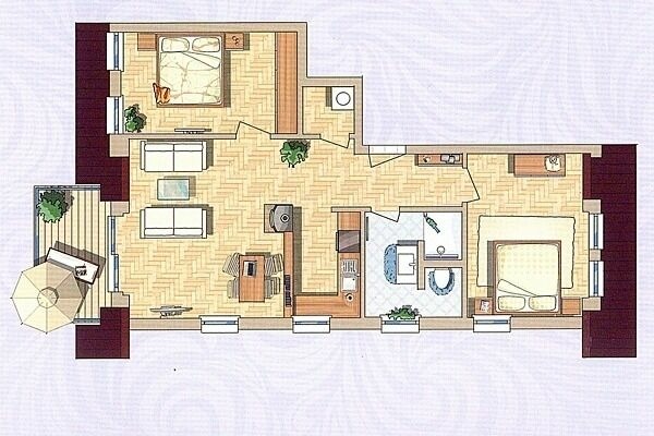 Ferienwohnung in Ostseeheilbad Zingst - Les Belles, Haus Bastien, FW Excellent, Whg. 10 - Bild 14