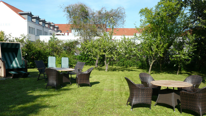 Appartement in Sassnitz - OSTSEESAND mit Balkon - Garten am Haus