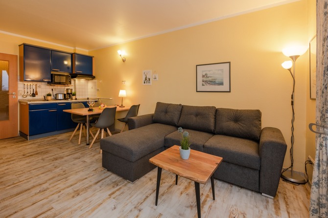 Ferienwohnung in Loddin - Aquarius Ferienwohnungen - Wohnraum