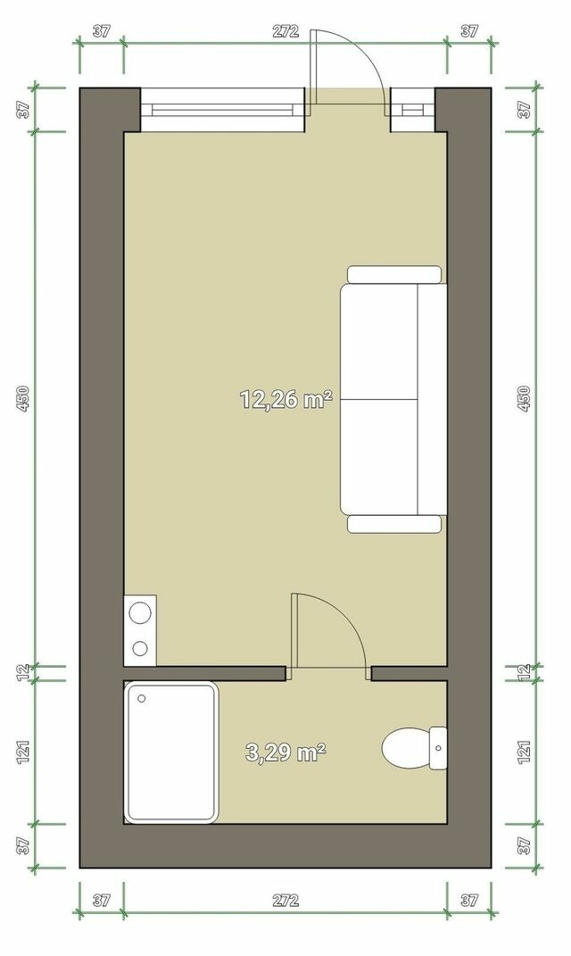 Ferienhaus in Lensterstrand - Blankwasserweg 131 Lensterstrand Oase Bungalow 3 - Bild 25