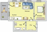 Ferienwohnung in Seebad Bansin - (Brise) Villa Bansini App. 25 - Bild 9
