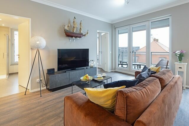 Ferienwohnung in Wismar - Hafenspitze Wismar - Traumdomizil mit Meerblick - ABC566 - Bild 3