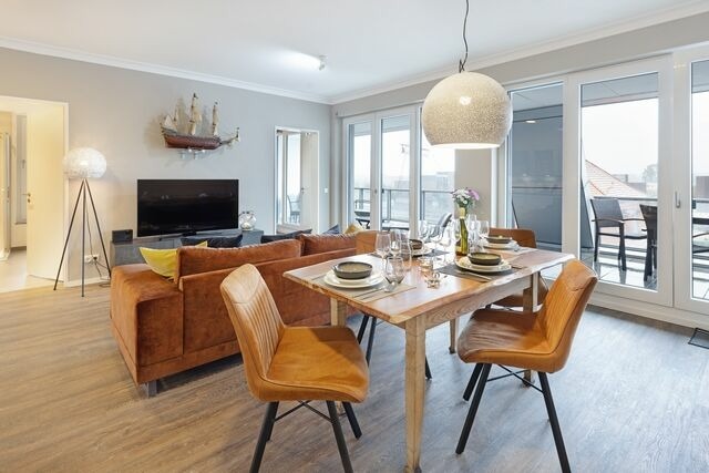 Ferienwohnung in Wismar - Hafenspitze Wismar - Traumdomizil mit Meerblick - ABC566 - Bild 7