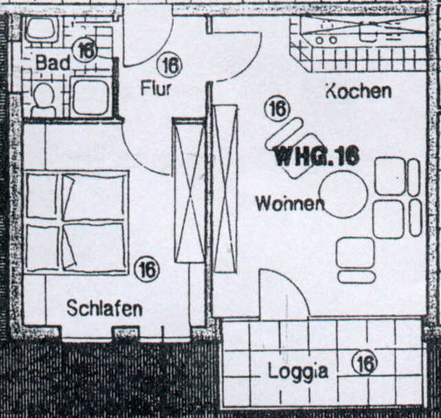 Ferienwohnung in Binz - Villa Maria, Whg. 16 - Bild 12
